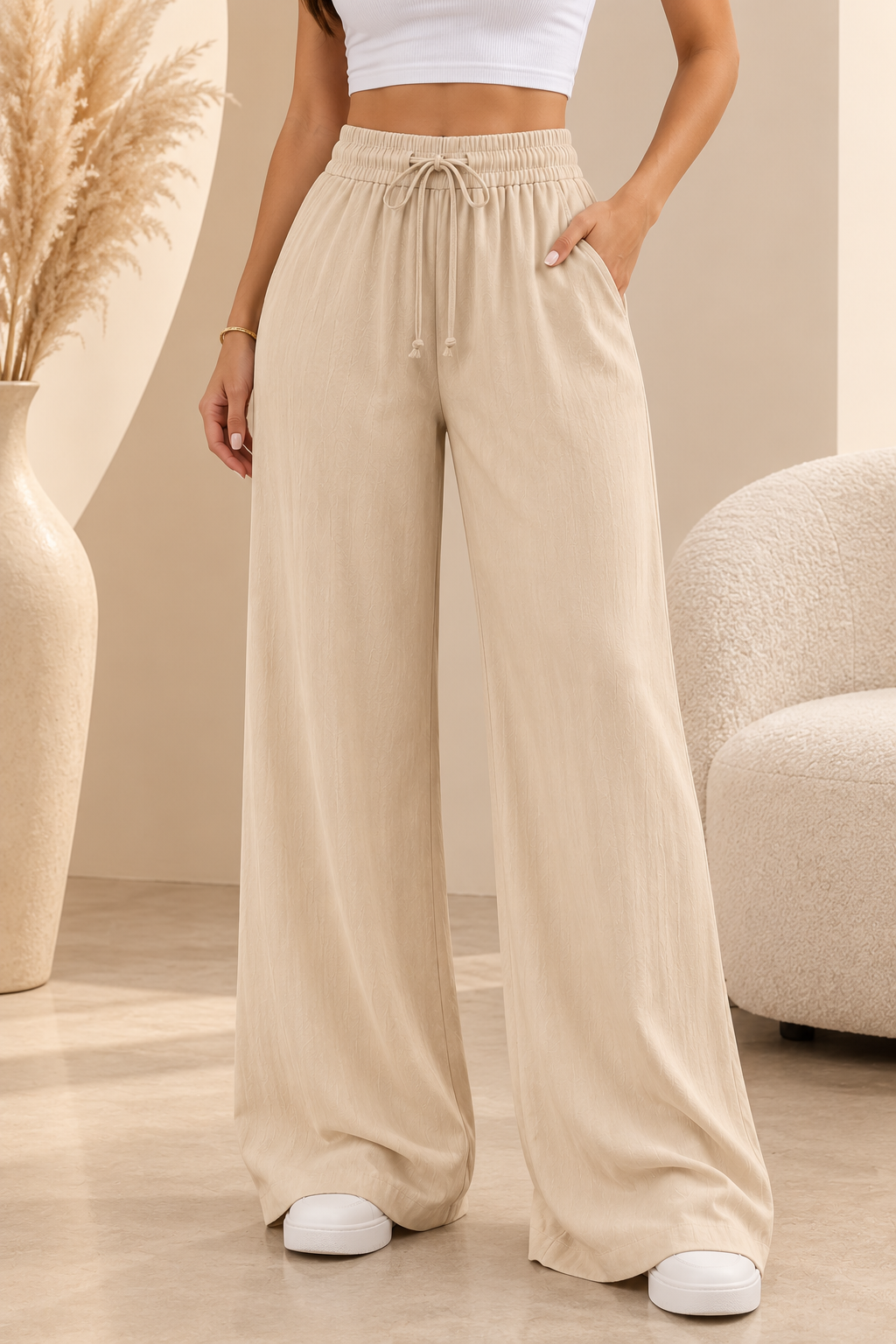 Pantalón Palazzo-Moldea Figura Elegante 💖