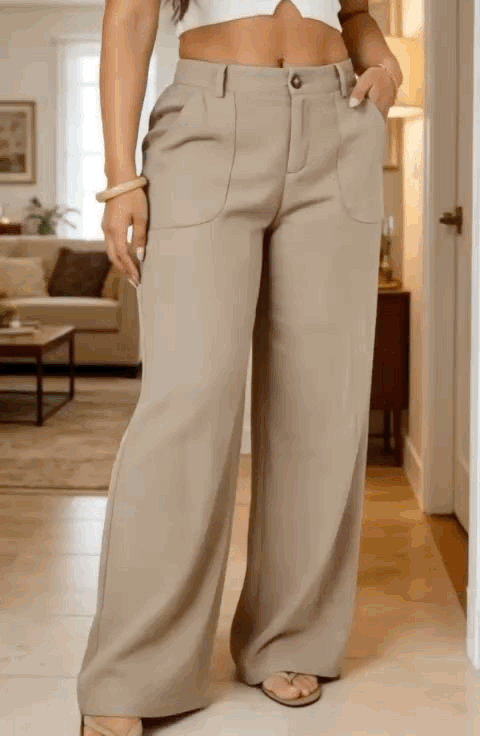 Pantalón LIA🤍Elegancia en Lino Premium